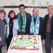 Président, secrétaire et invités de l'ASSE