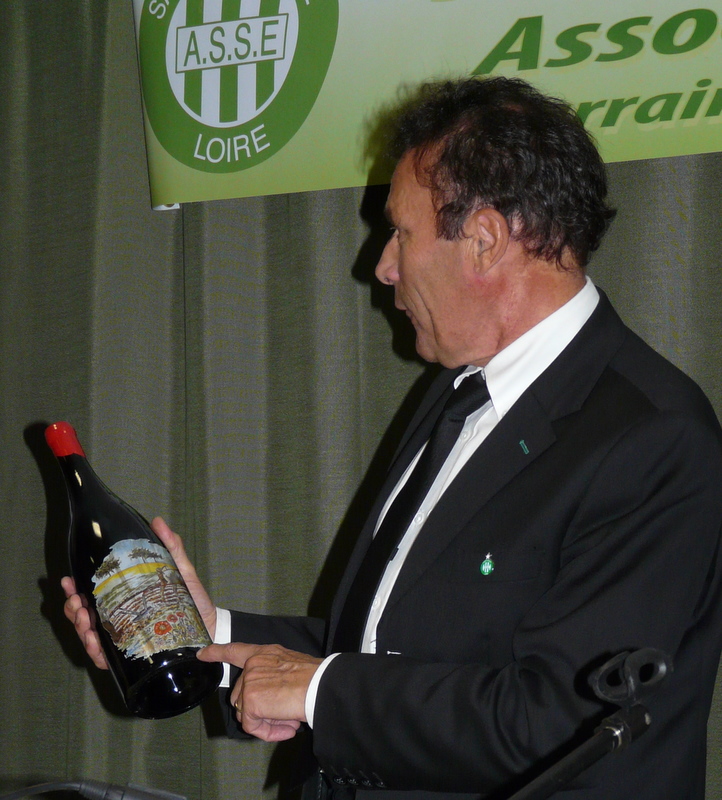 Un magnum de merlot sérigraphié pour Roland Romeyer